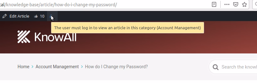 Access restriction tip herothemes Access restriction tip