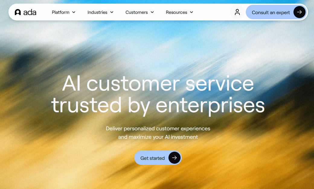 Adaaichatbotplatform herothemes Ada ai chatbot platform