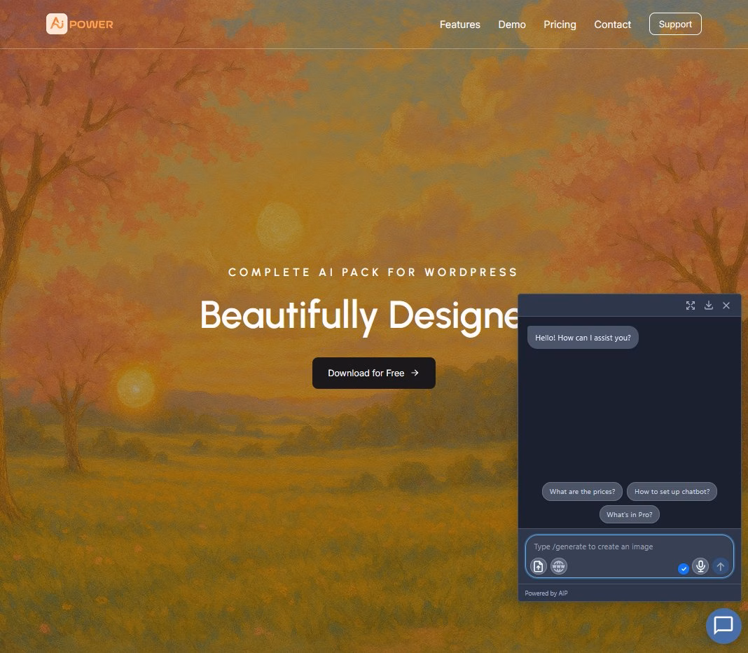 Aipower herothemes Ai power