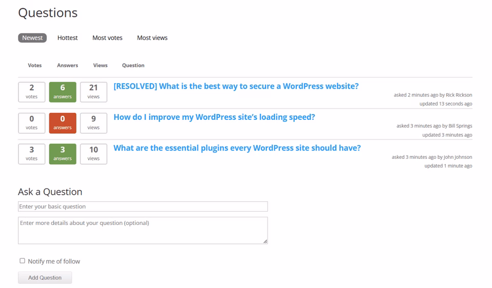 Cm answers