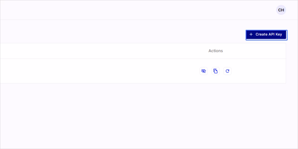 Create pinecone api key