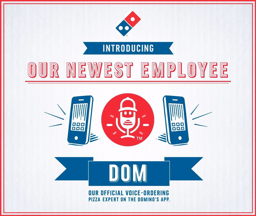 Dom dominos ai powered voice assistant