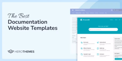 Featured image for the best͏͏ documentation͏͏ website͏͏ templates͏͏ guide
