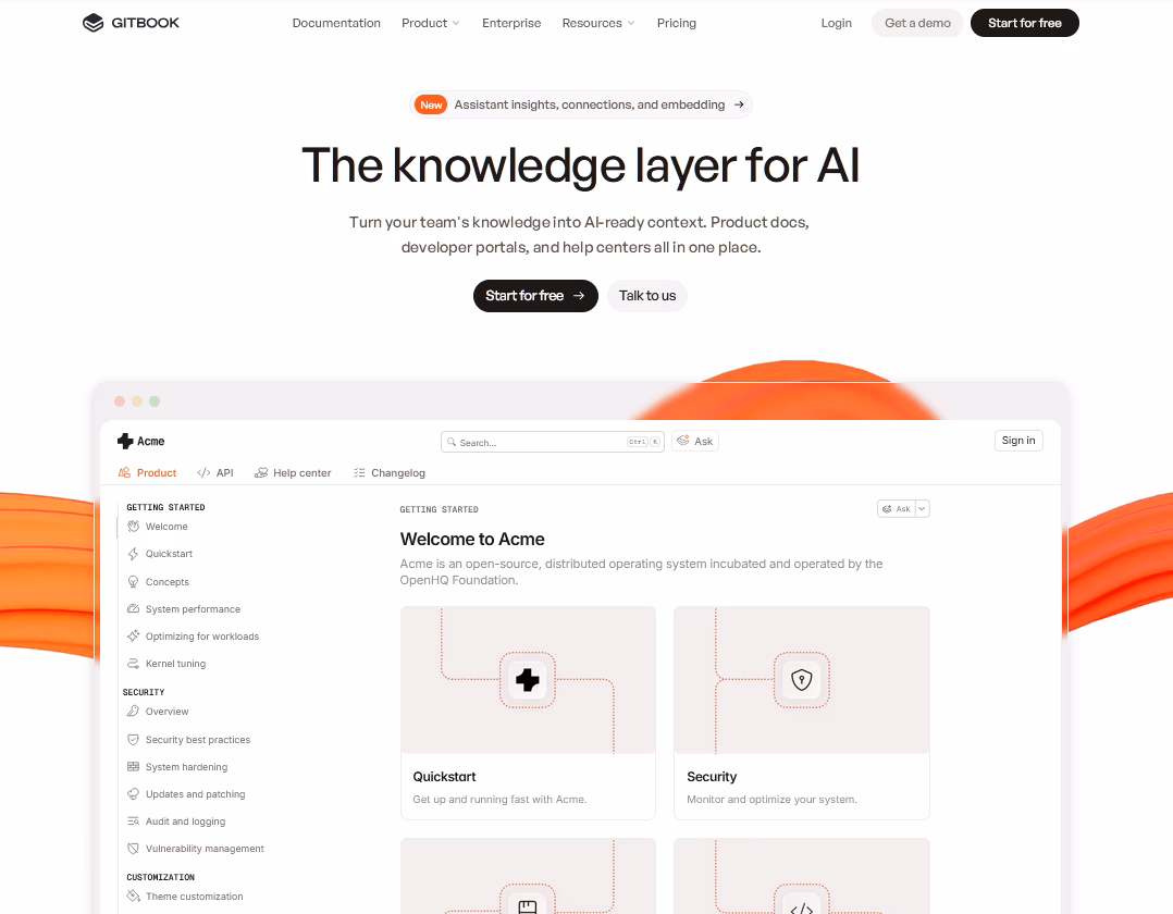 Gitbook software