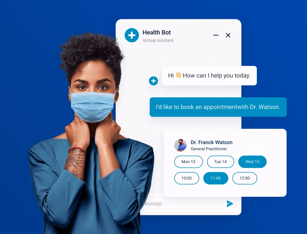 Healthcare chatbot example