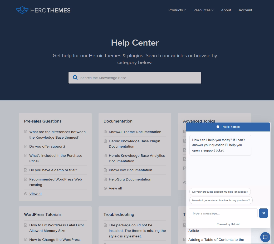 Heroic ai chatbot