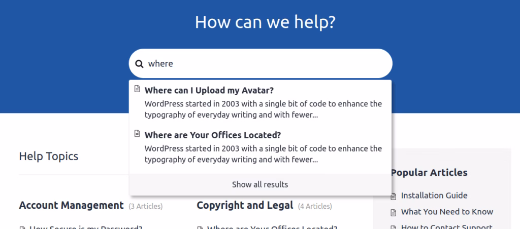Heroickblivesearchbar herothemes Heroic kb live search bar