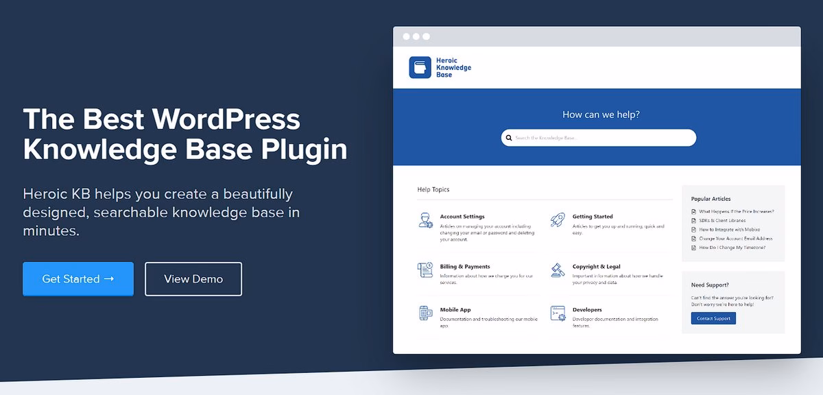 Heroicknowledgebasewordpressplugin herothemes Heroic knowledge base wordpress plugin