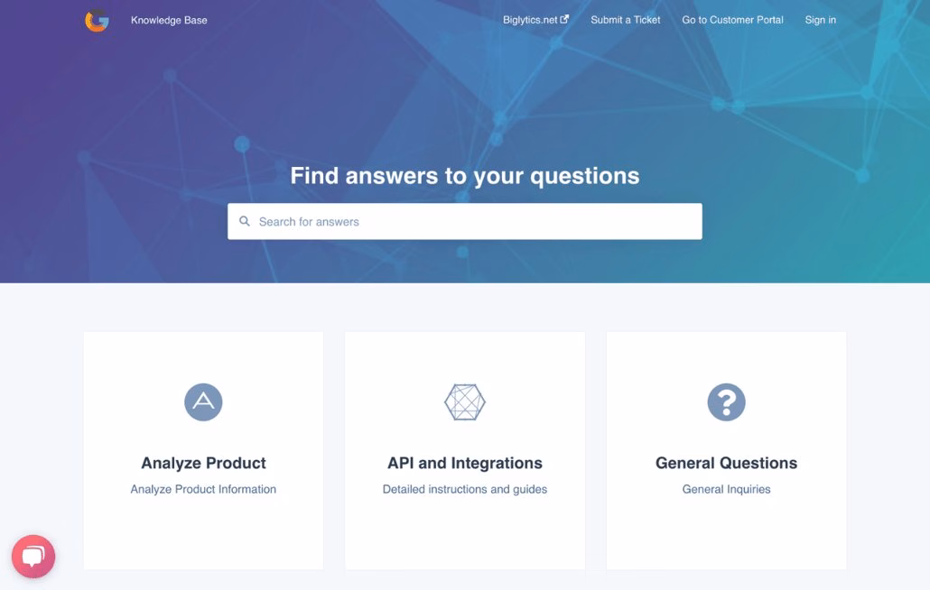 Hubspot service hub knowledge base