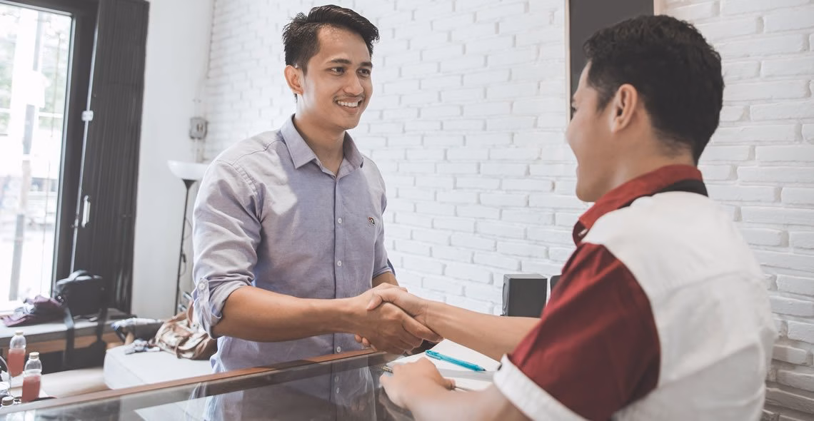 In person customer service