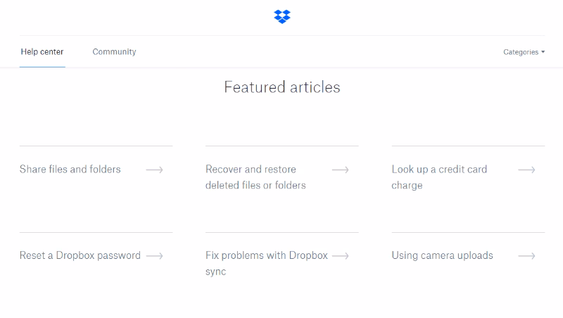 How dropbox uses information architecture