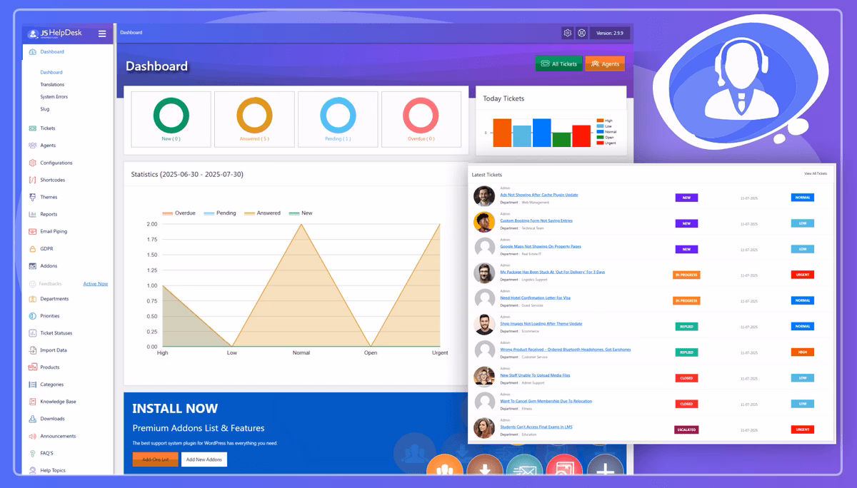 Js help desk