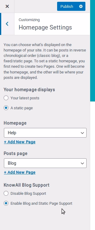 Knowall blogpage