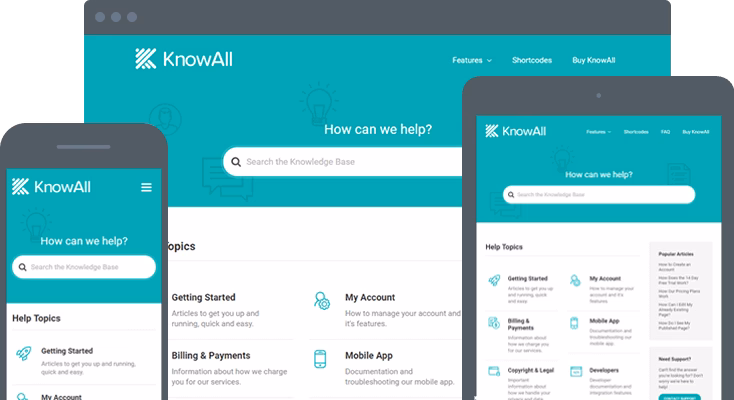 Knowall wordpress theme