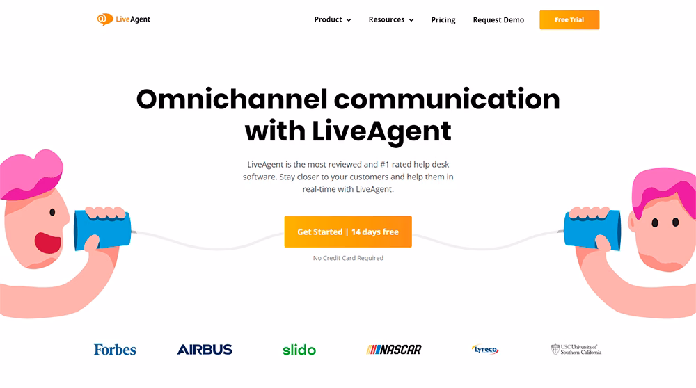 Liveagent for knowledge base