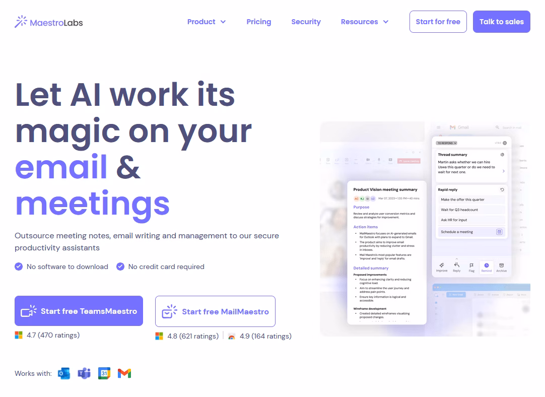 Mailmaestro best ai email composition assistant