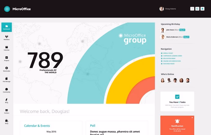 Micro office theme