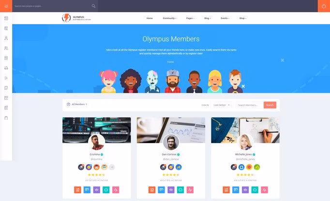 Olympus theme
