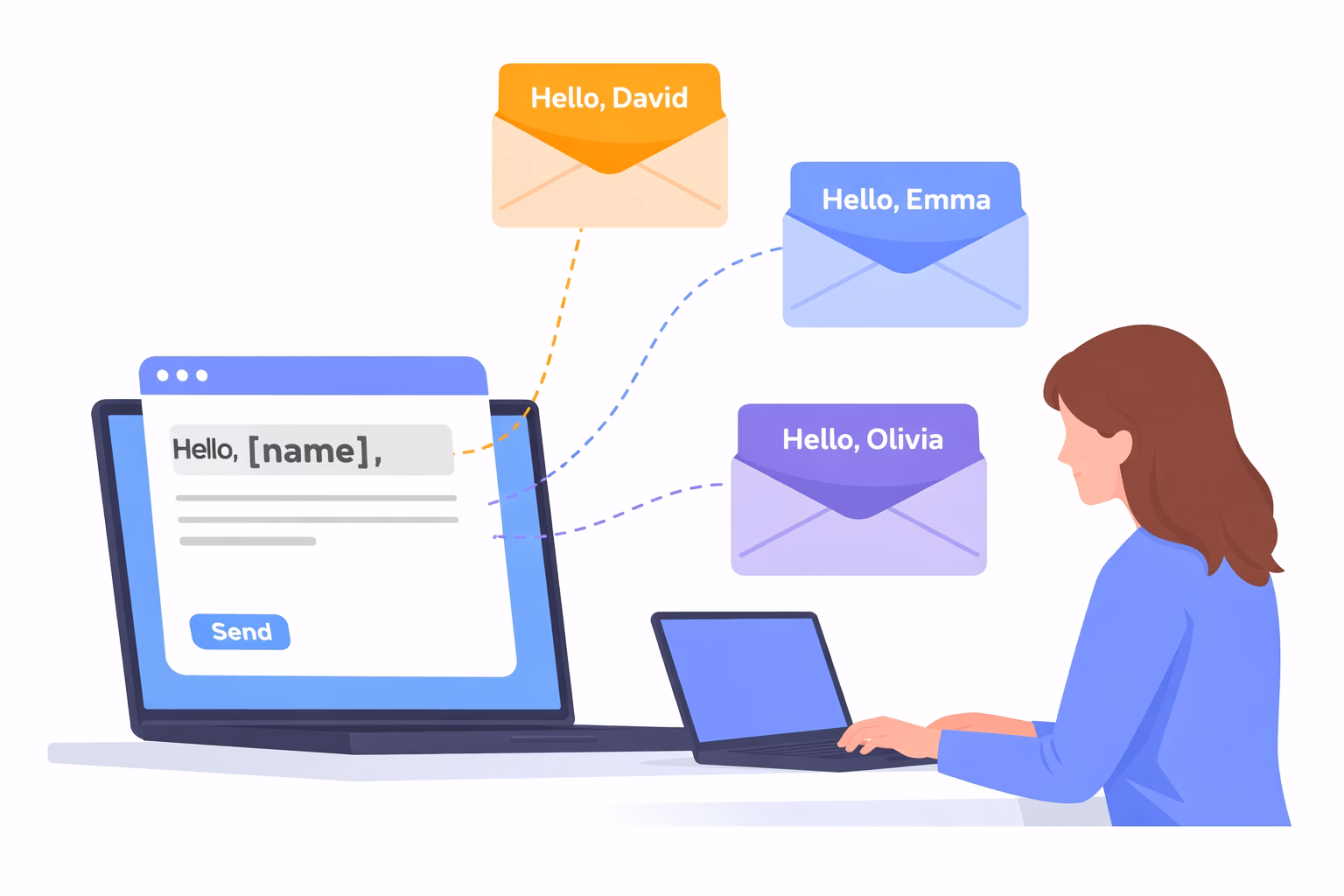 Personalize email