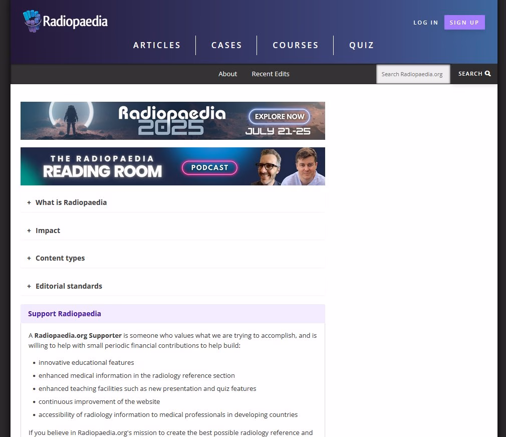 Radiopaedia, das Radiologie-Wiki