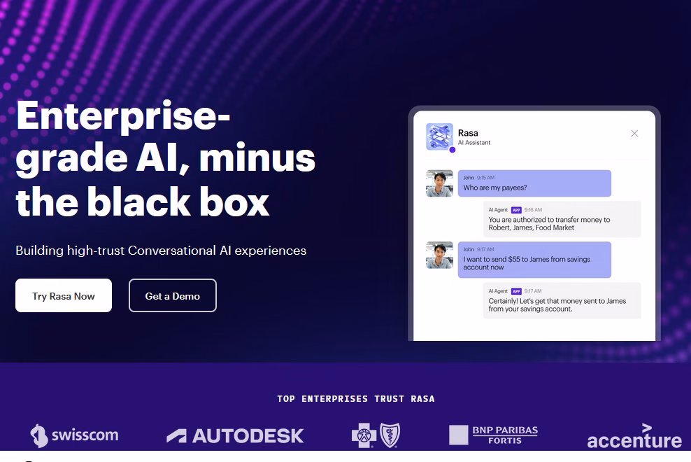 Rasa open source conversational ai