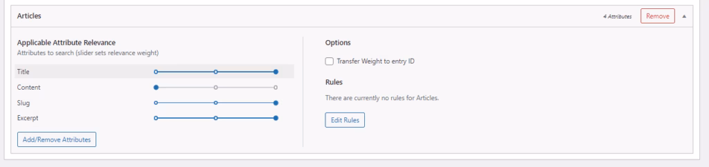 Searchwp parameters