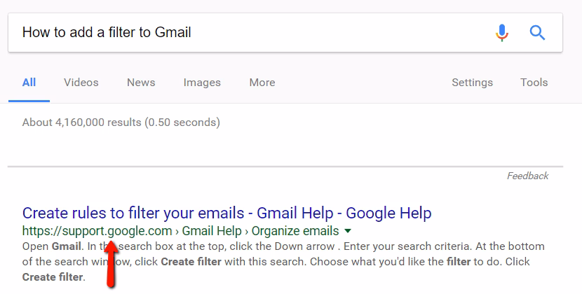 Seo optimize knowledge base example