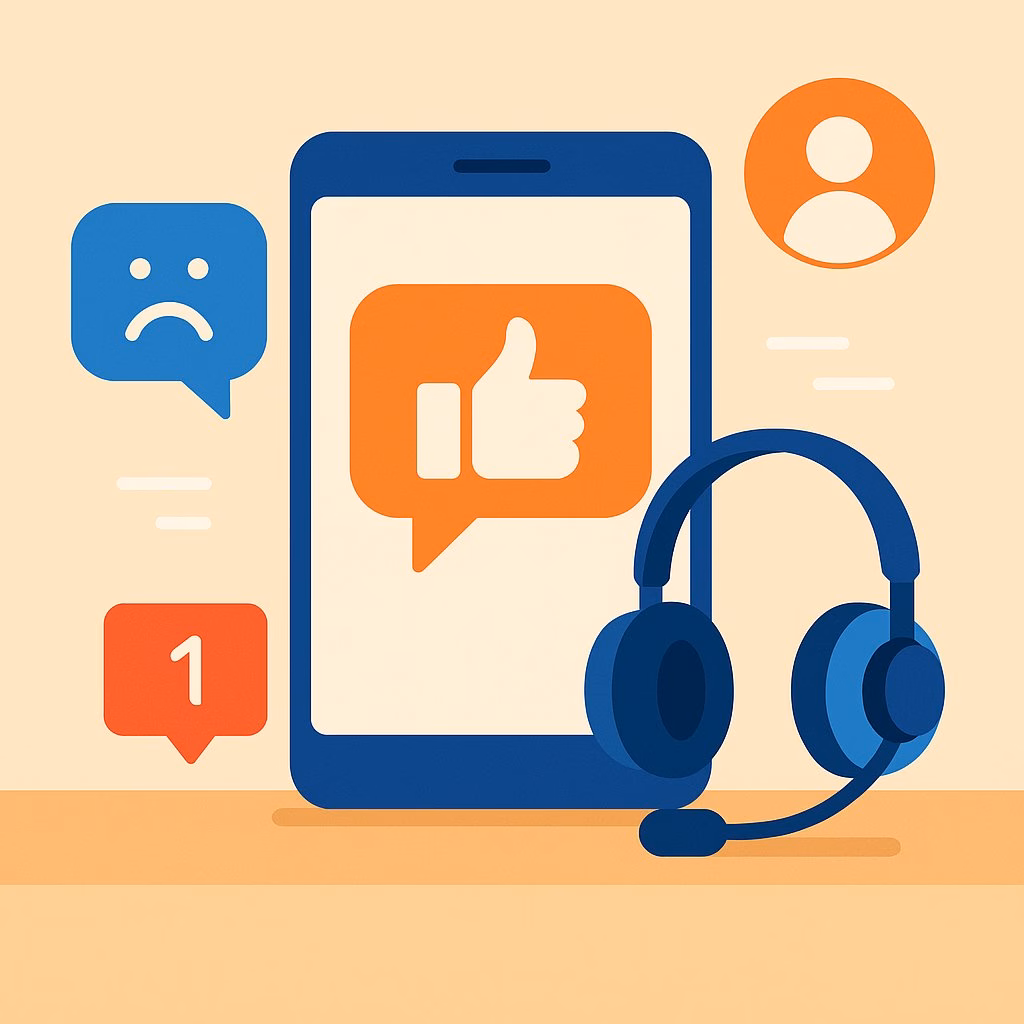 Social media customer service