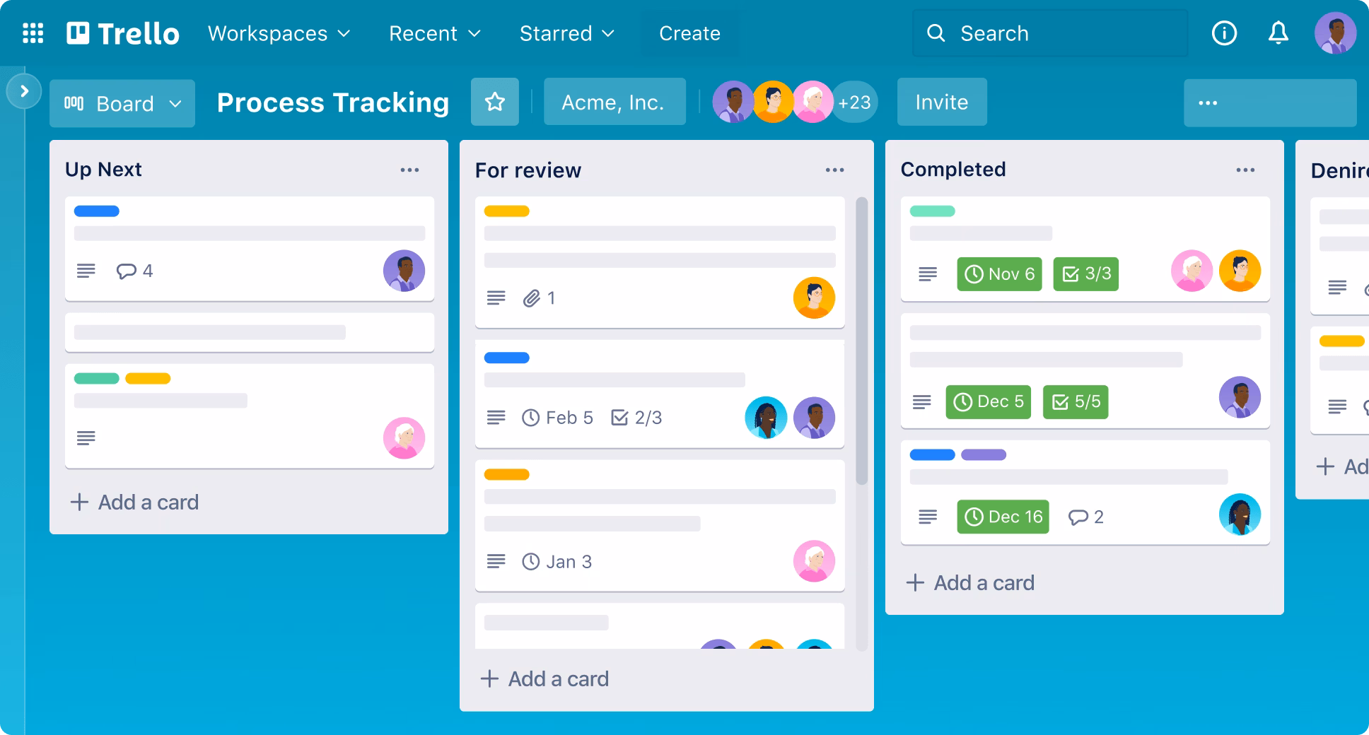 Trellointerface herothemes Trello interface