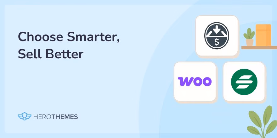 Woocommerce vs easy digital downloads vs surecart