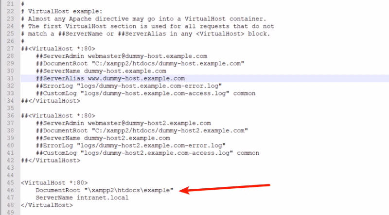Hosts file