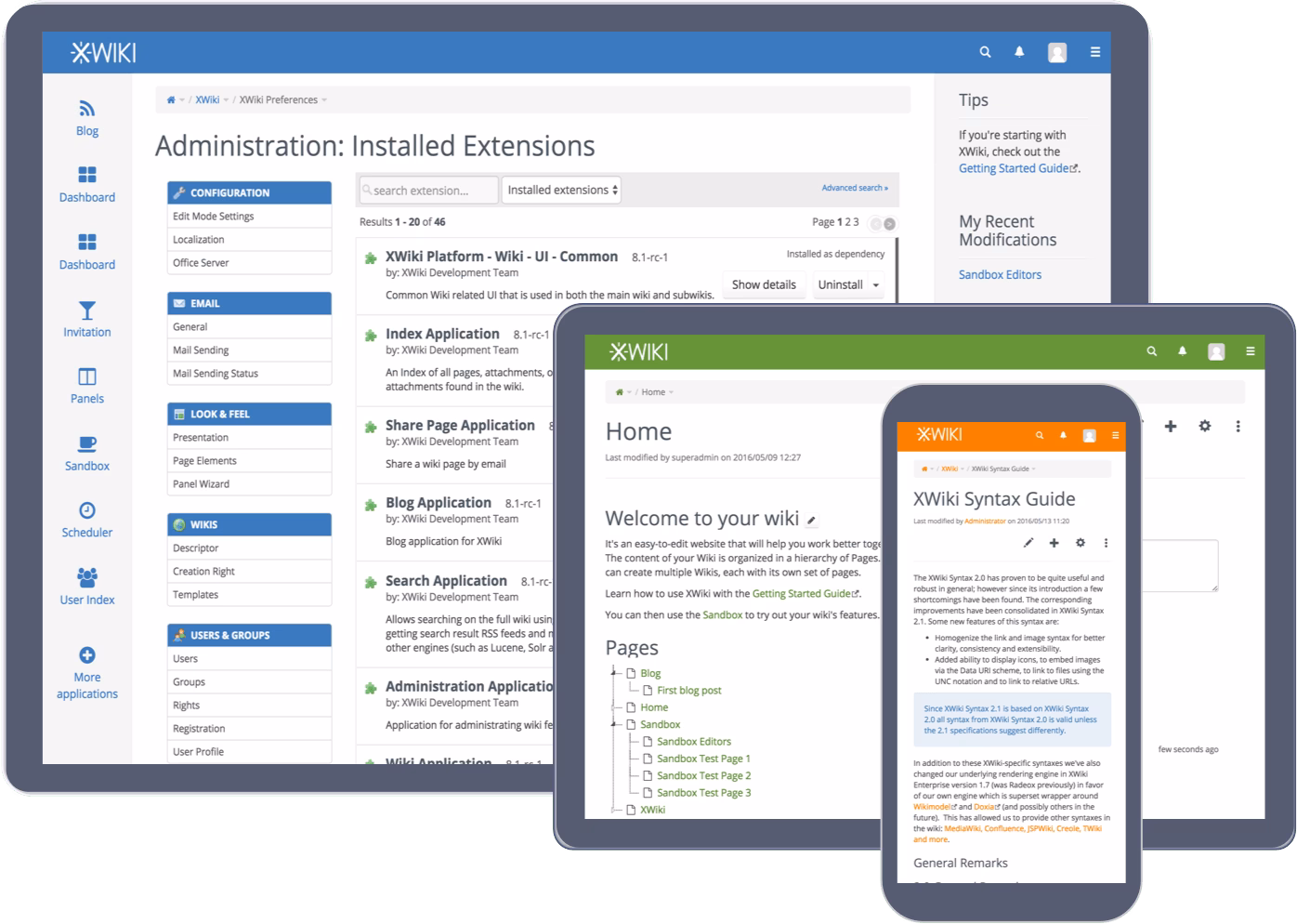 Xwiki an open source free knowledge base platform