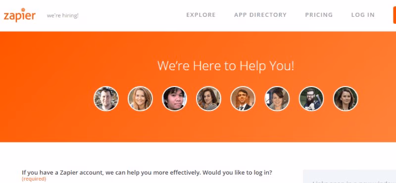 Zapier support