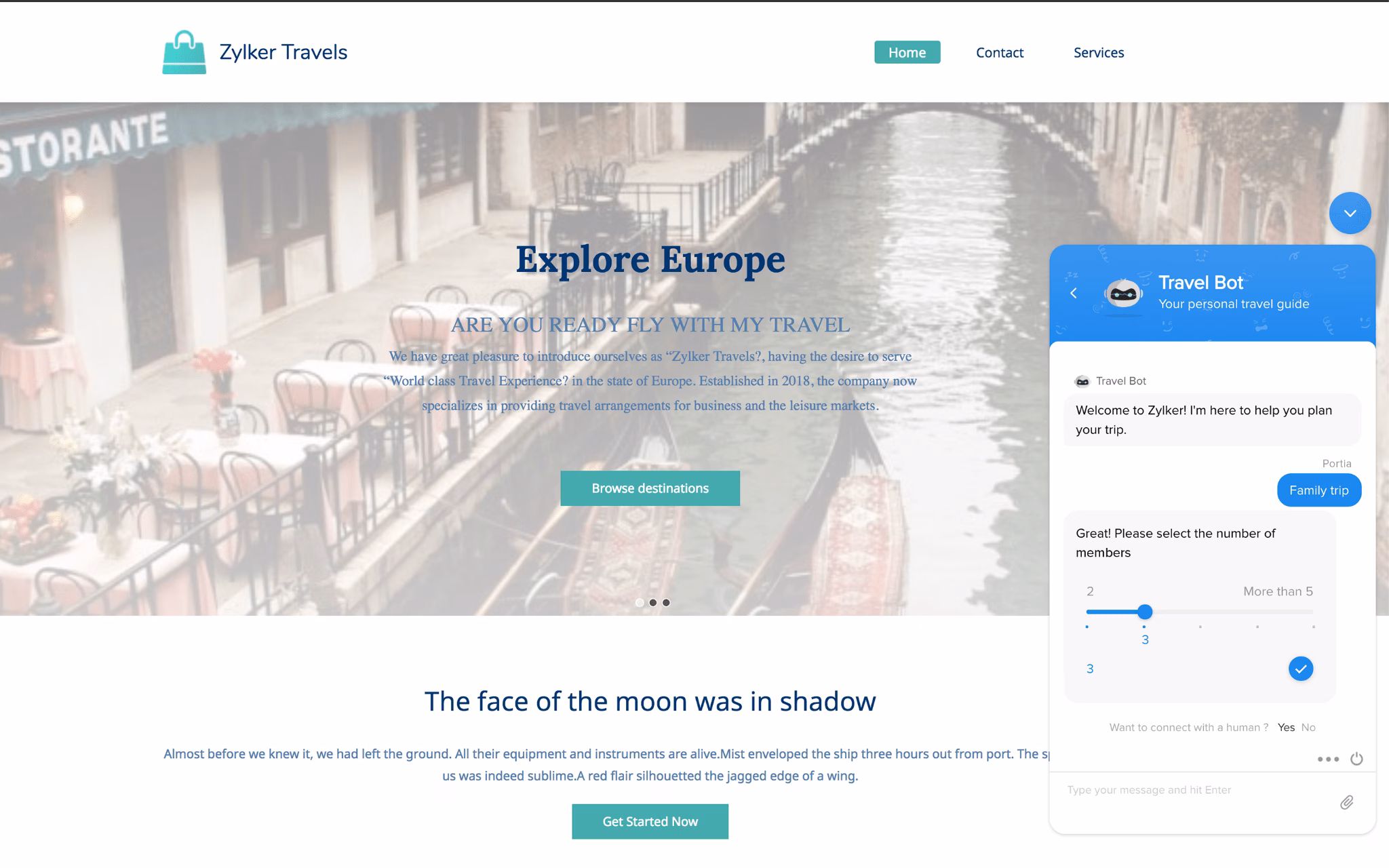 Zoho salesiq live chat on wordpress website