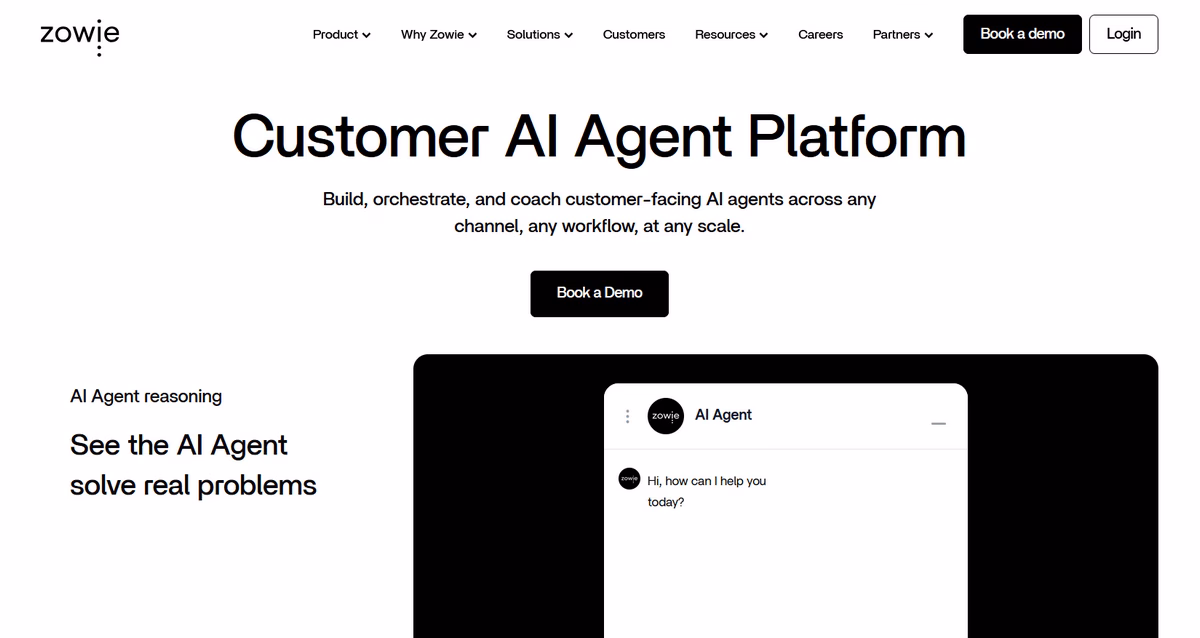 Zowie ai agent for ecommerce automation