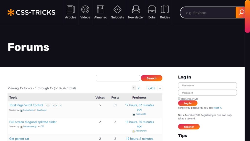 Css-Tricks-Forum