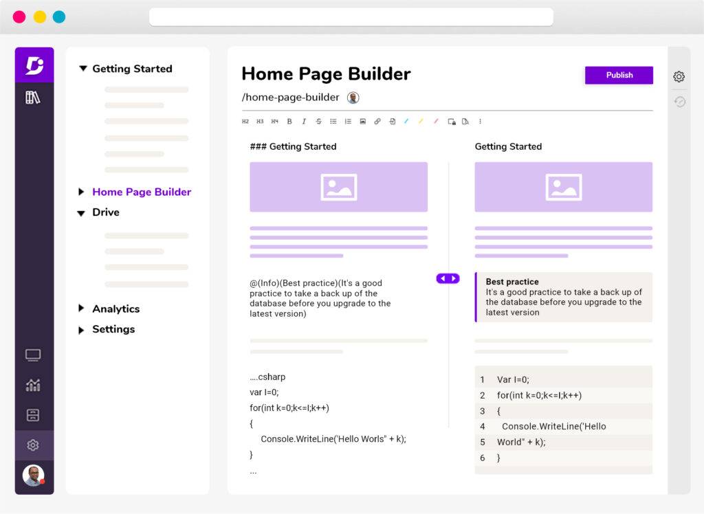 Document360   a technical documentation software