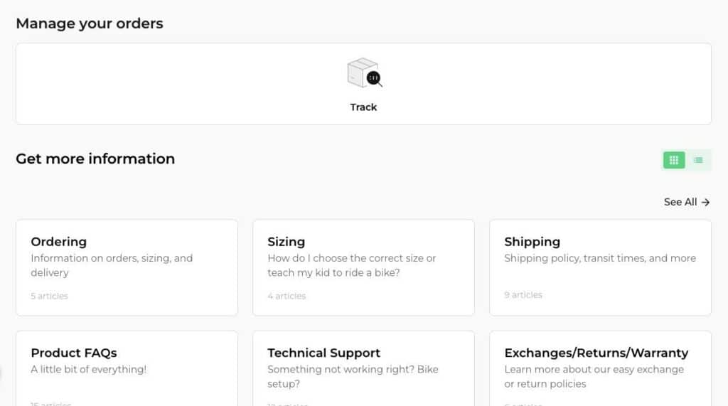 Guardianbikesexternalknowledgebase herothemes An example of guardian bikes' external knowledge base
