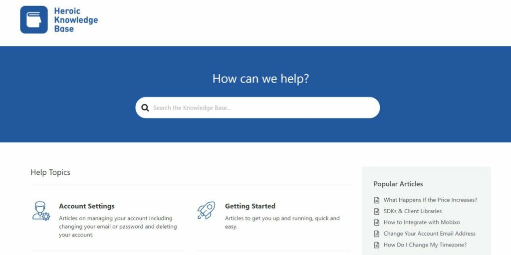 A demo of heroic kb plugin
