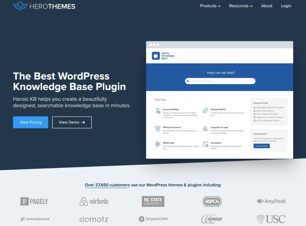 Heroicknowledgebase herothemes The heroic knowledge base wordpress plugin