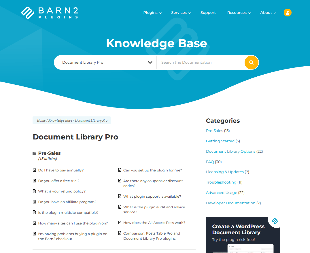 Barn2documentationcontentgroupingexample herothemes Barn2 documentation content grouping example