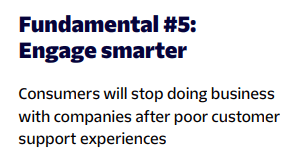 Deliver rich customer experiences fundamental