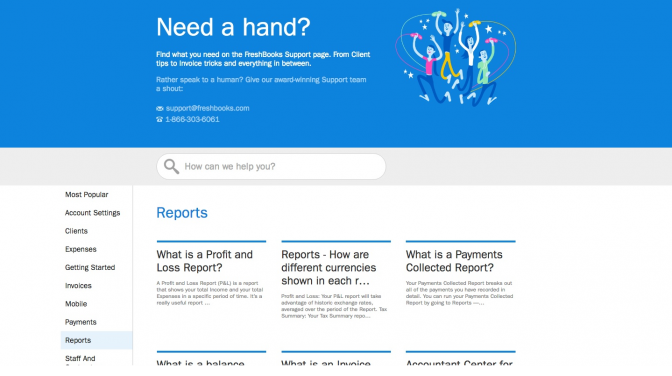 Freshbooks support image