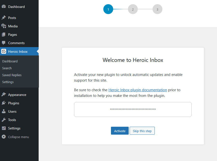 Heroicinboxwelcomewizardstep1 herothemes Heroic inbox welcome wizard step 1