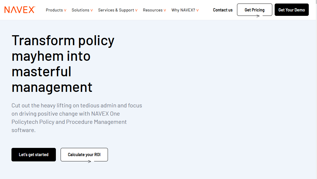 Navex policytech for compliance focused policy management