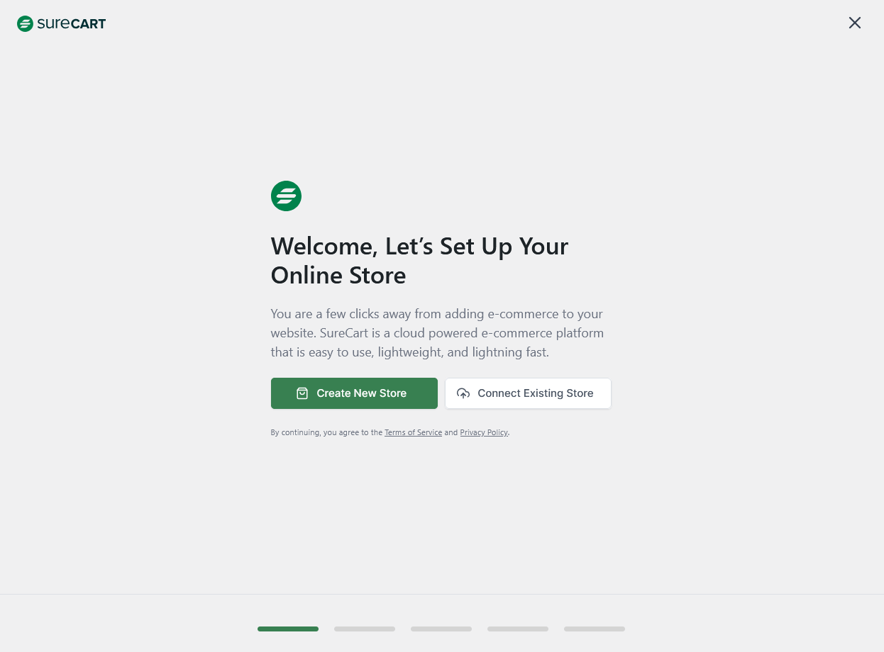Surecartuseronboarding herothemes Surecart user on boarding