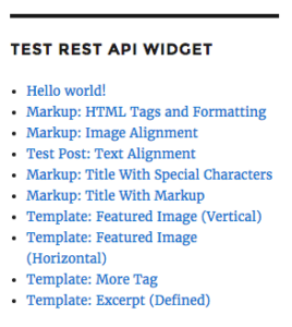 Widget