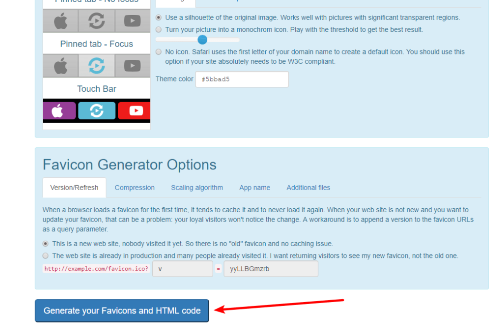 Finish favicon