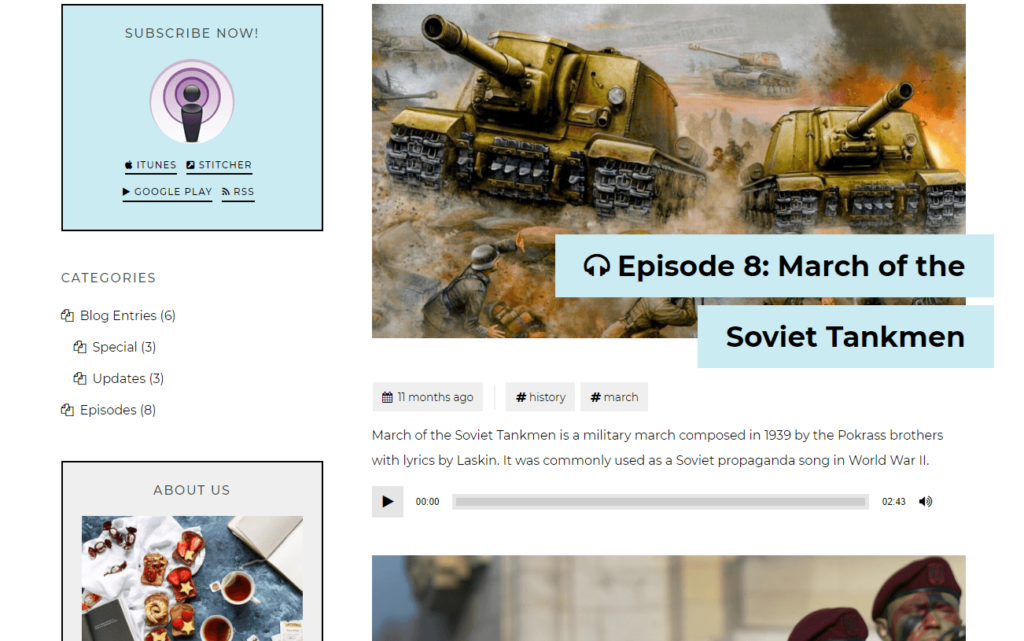 Castpod archive