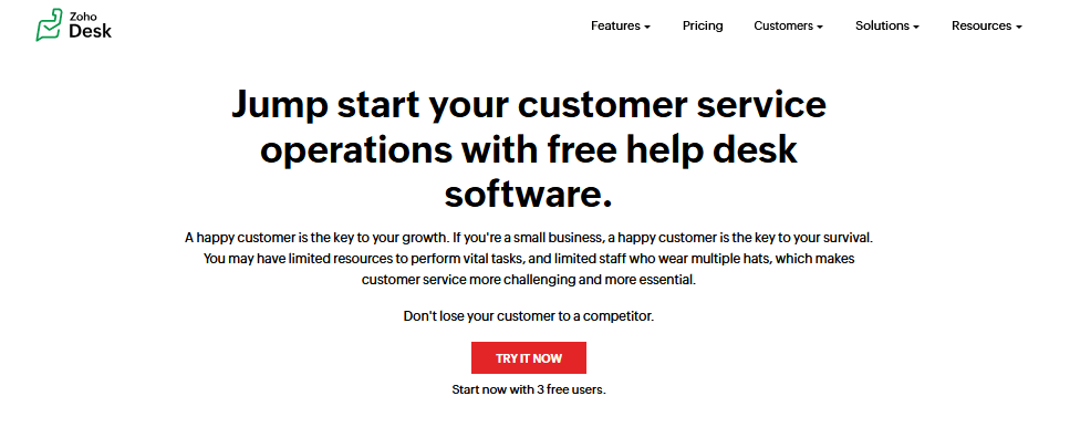 Zohodeskfreeplan herothemes Zoho desk free plan